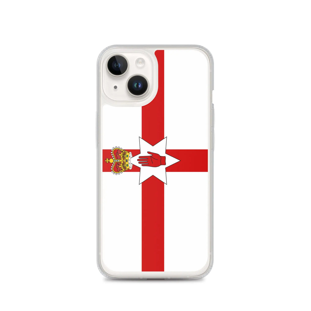 Coque iphone drapeau irlande du nord souple antichoc