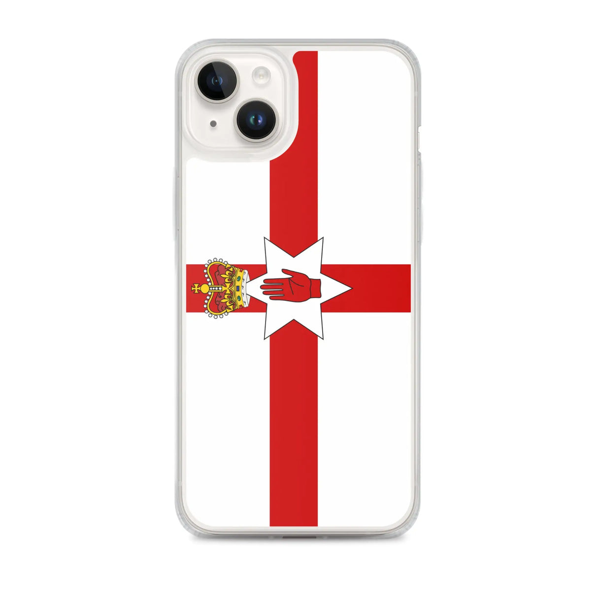 Coque iphone drapeau irlande du nord souple antichoc