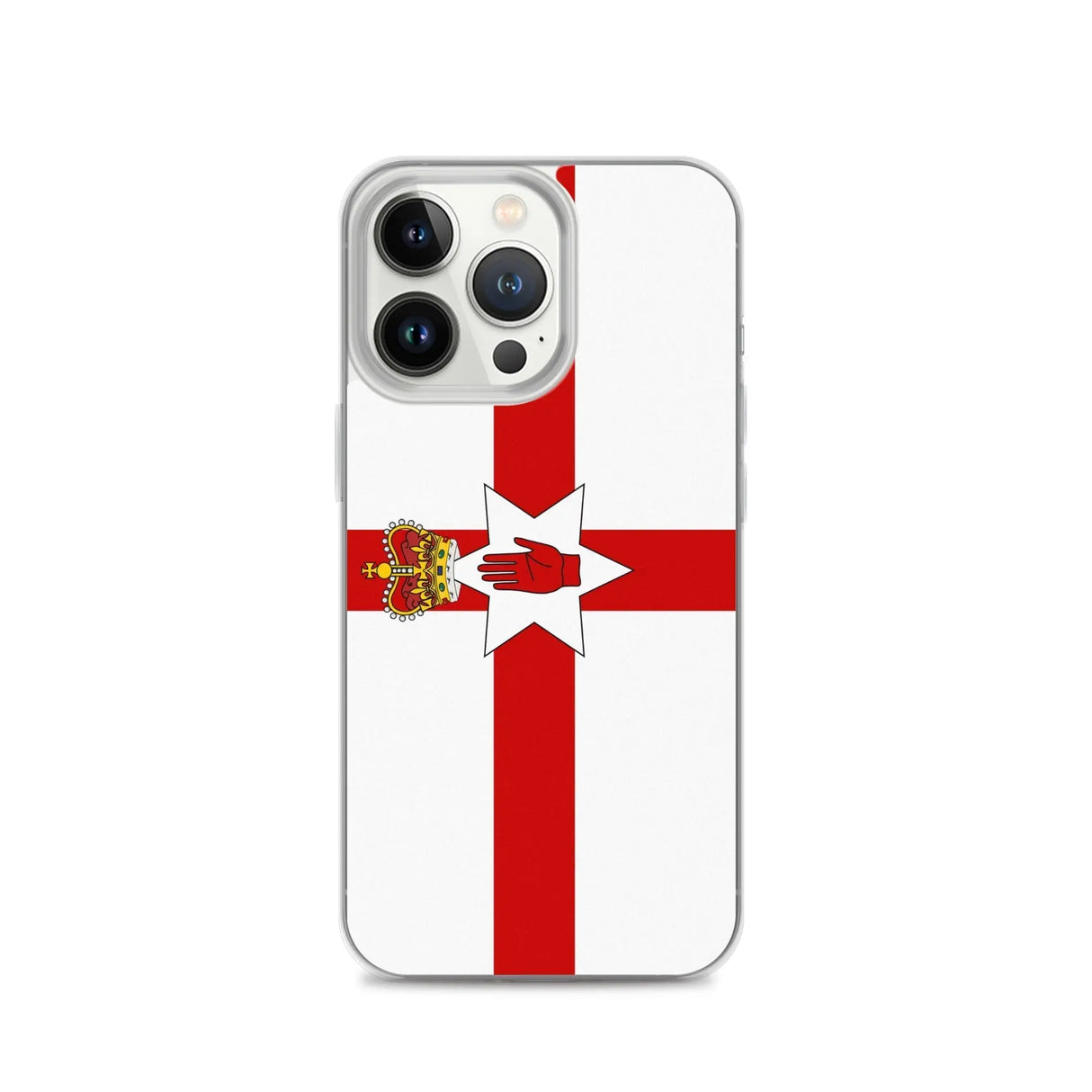 Coque iphone drapeau irlande du nord souple antichoc