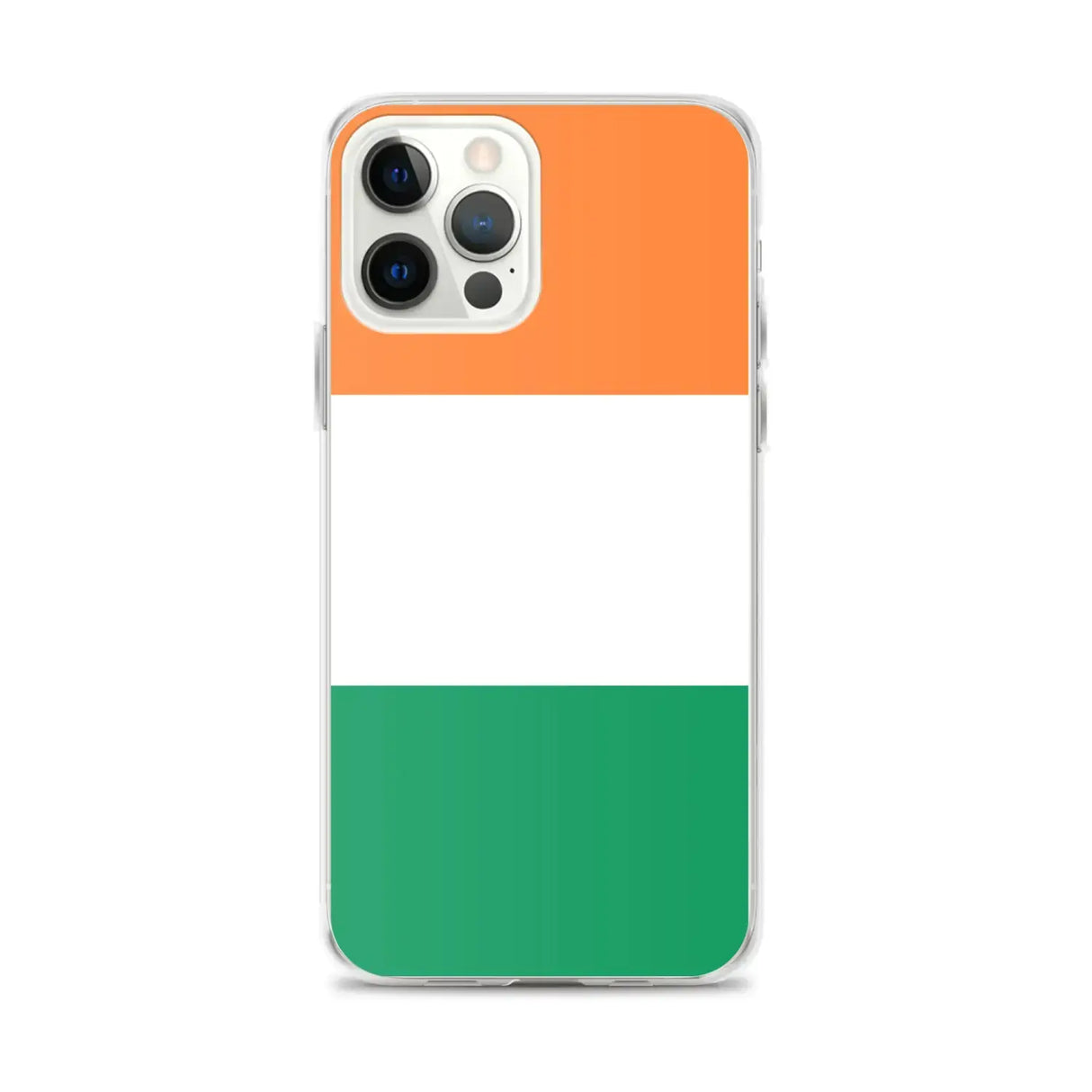 Coque iphone drapeau irlande souple antichoc transparente