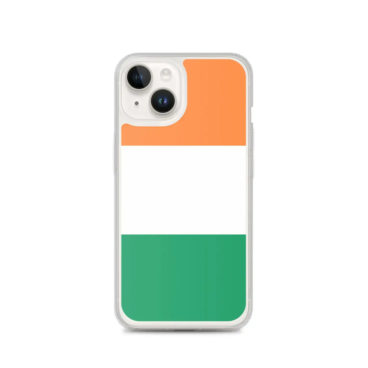 Coque iphone drapeau irlande souple antichoc transparente