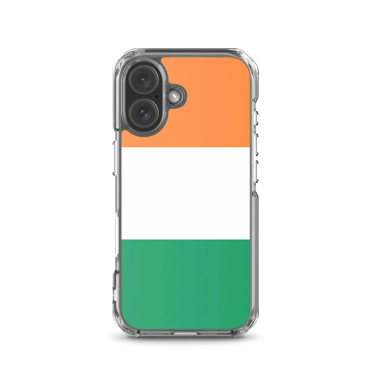 Coque iphone drapeau irlande souple antichoc transparente