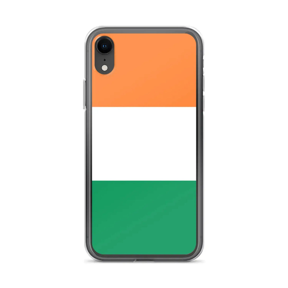 Coque iphone drapeau irlande souple antichoc transparente