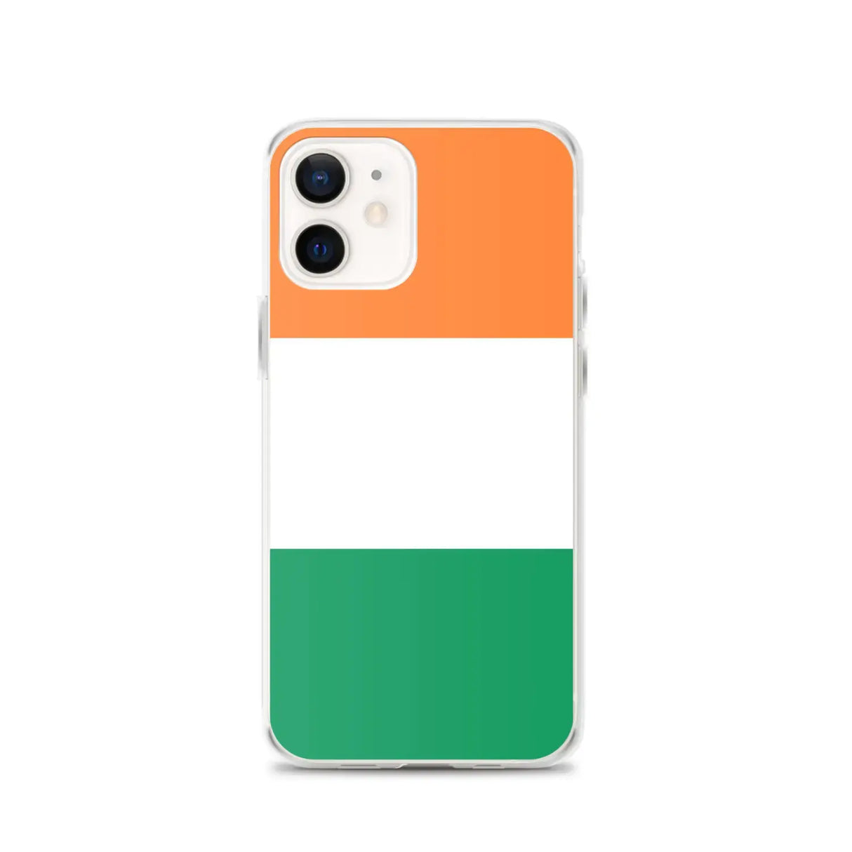 Coque iphone drapeau irlande souple antichoc transparente