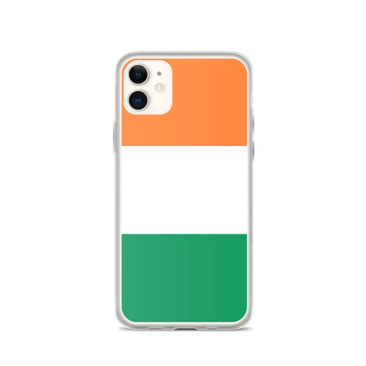 Coque iphone drapeau irlande souple antichoc transparente