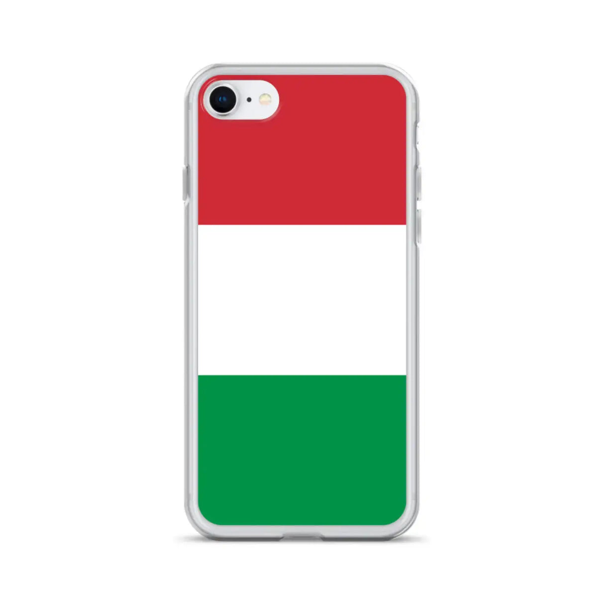 Coque iphone drapeau italie souple résistante antichoc