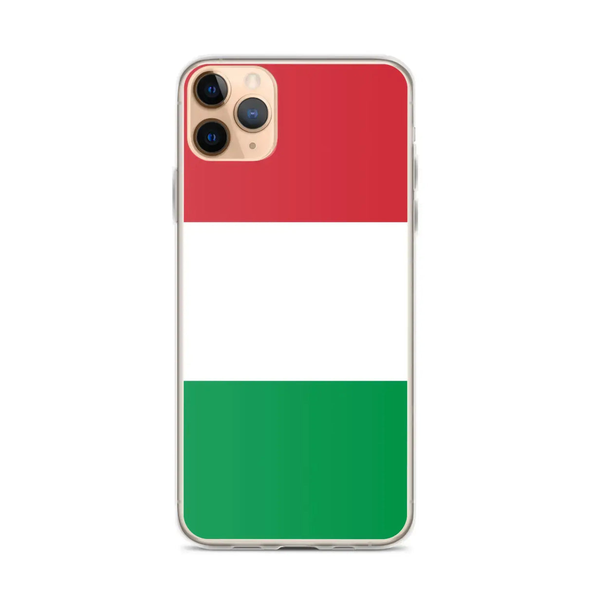 Coque iphone drapeau italie souple résistante antichoc