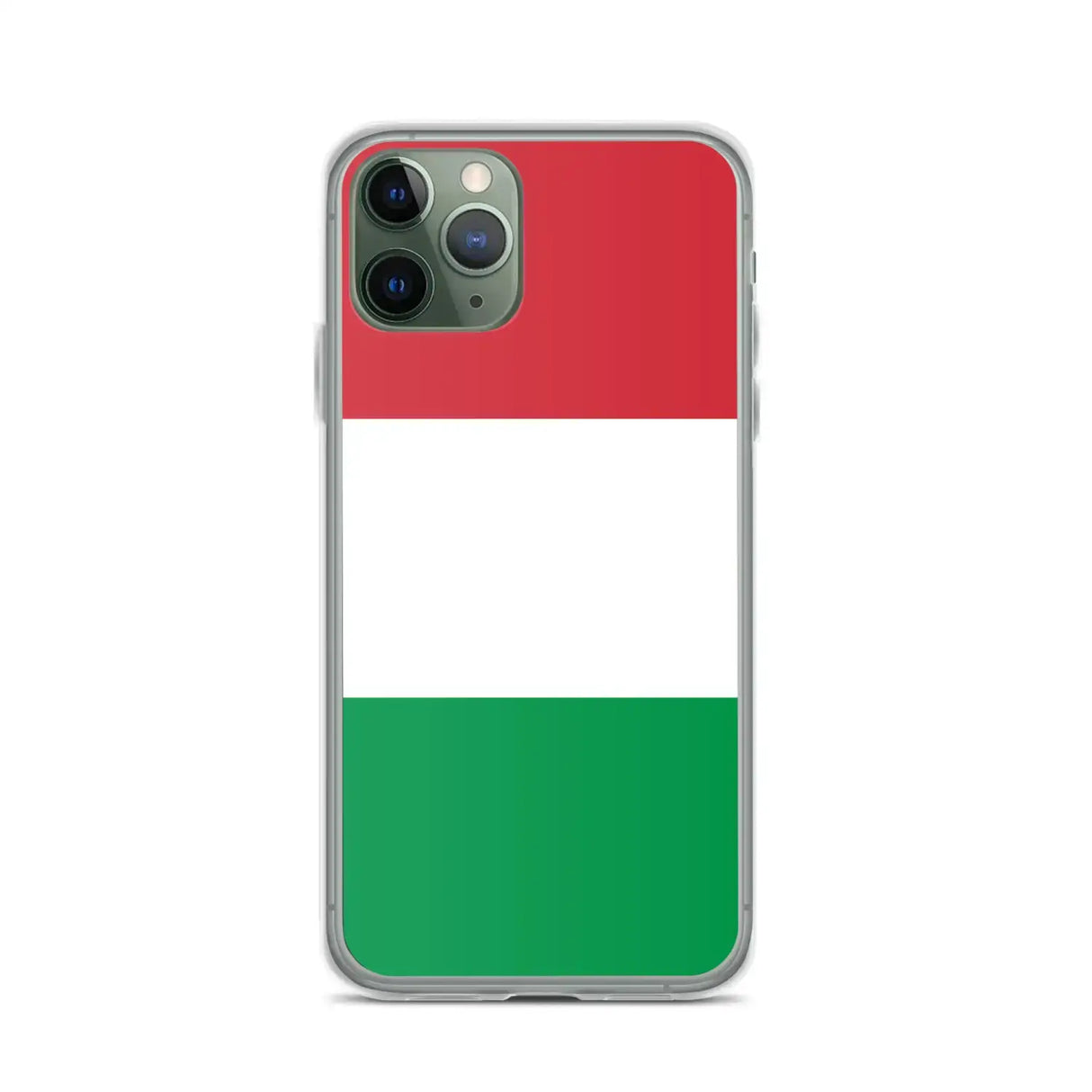 Coque iphone drapeau italie souple résistante antichoc