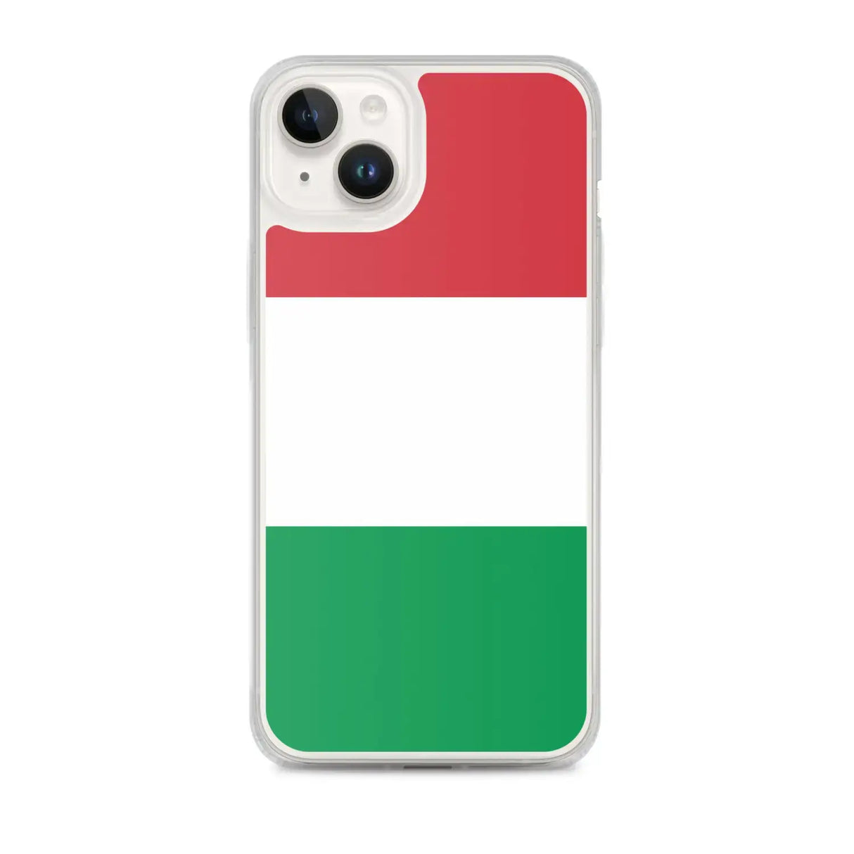 Coque iphone drapeau italie souple résistante antichoc