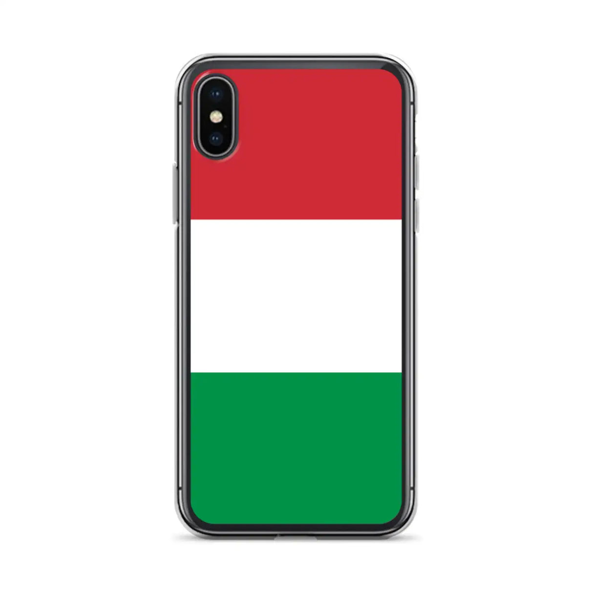 Coque iphone drapeau italie souple résistante antichoc