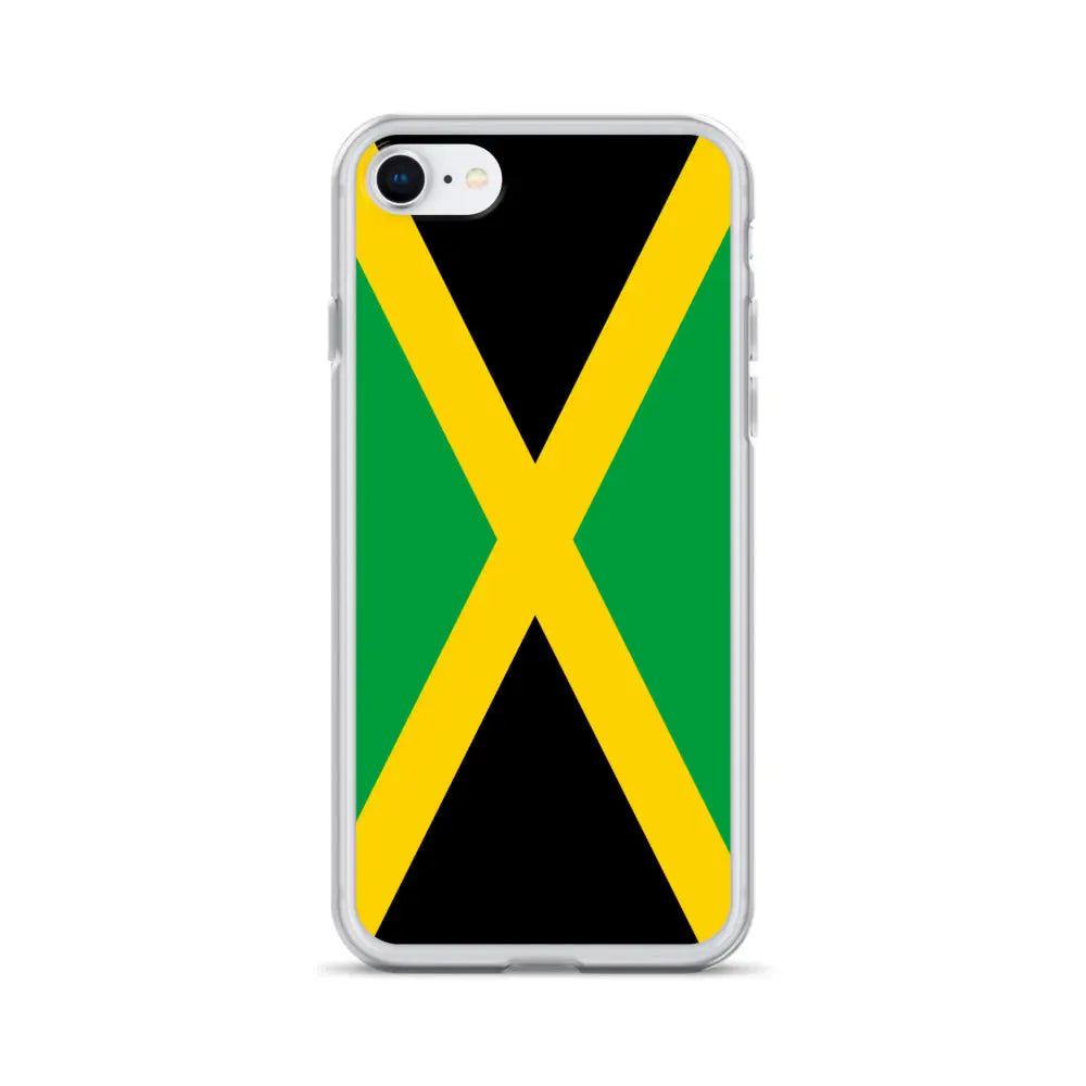 Coque iphone drapeau jamaïque souple résistante antichoc