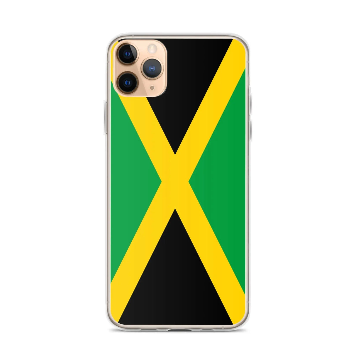 Coque iphone drapeau jamaïque souple résistante antichoc