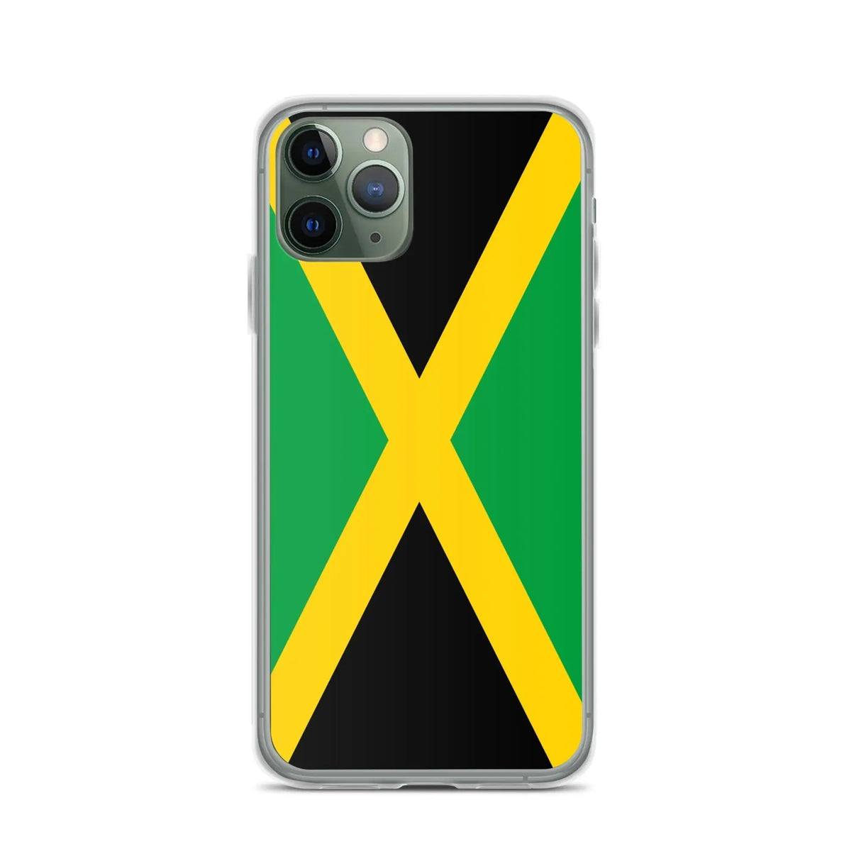 Coque iphone drapeau jamaïque souple résistante antichoc