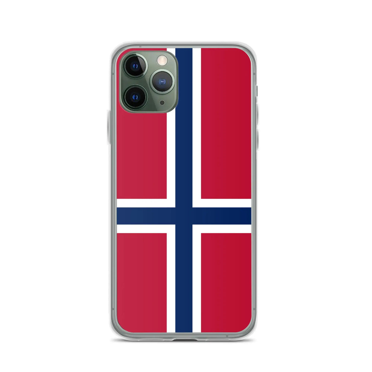 Coque iphone drapeau jan mayen étui souple antichoc