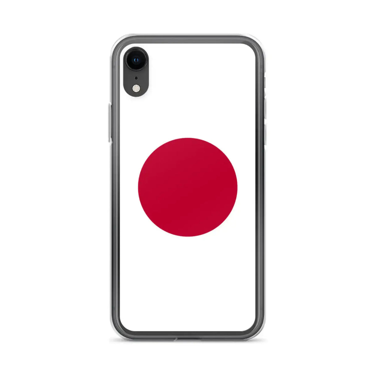 Coque iphone drapeau japon souple antichoc transparente