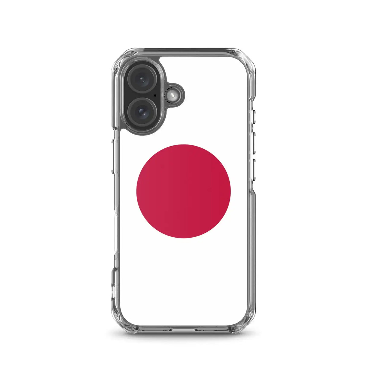 Coque iphone drapeau japon souple antichoc transparente