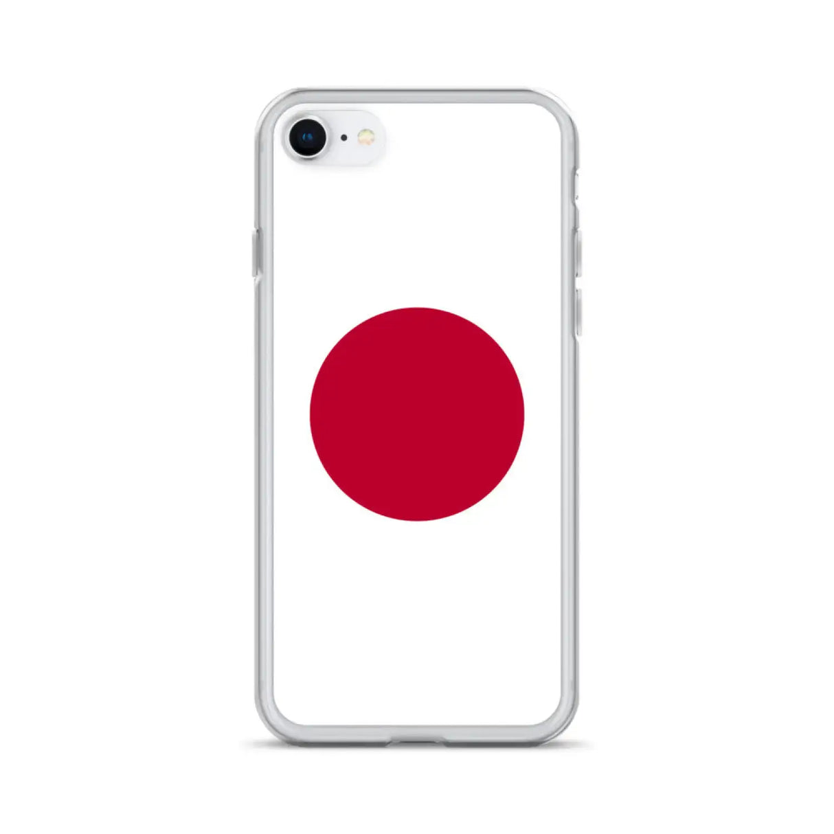 Coque iphone drapeau japon souple antichoc transparente