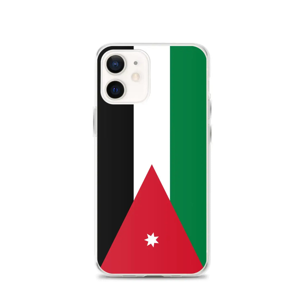 Coque iphone drapeau jordanie souple résistante antichoc