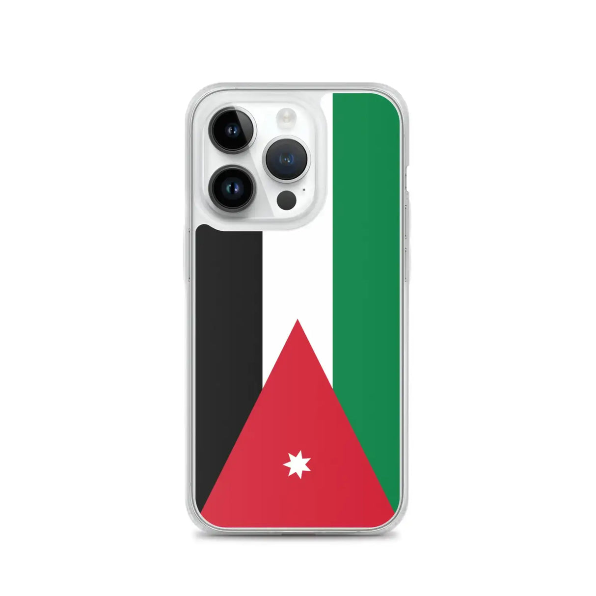 Coque iphone drapeau jordanie souple résistante antichoc