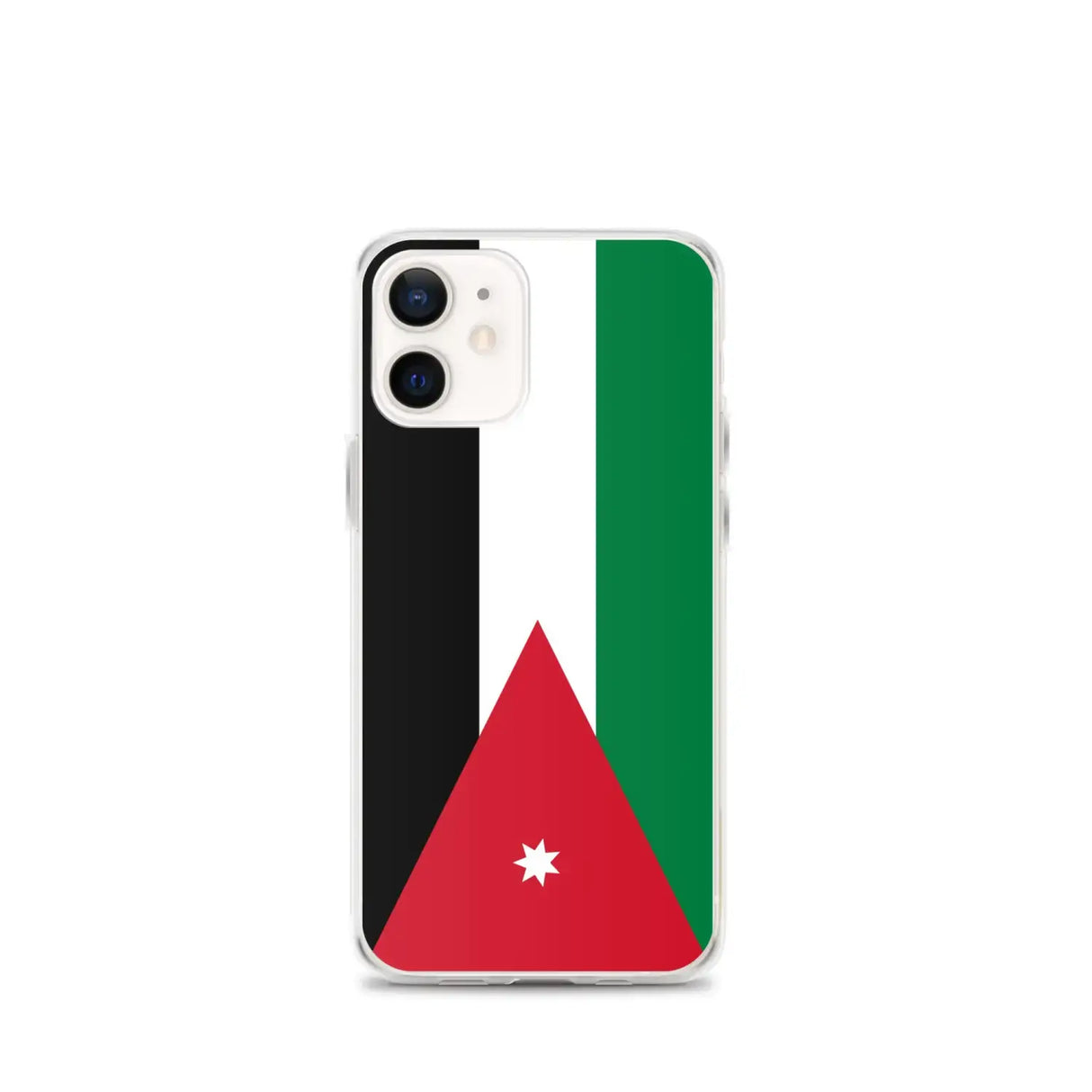 Coque iphone drapeau jordanie souple résistante antichoc