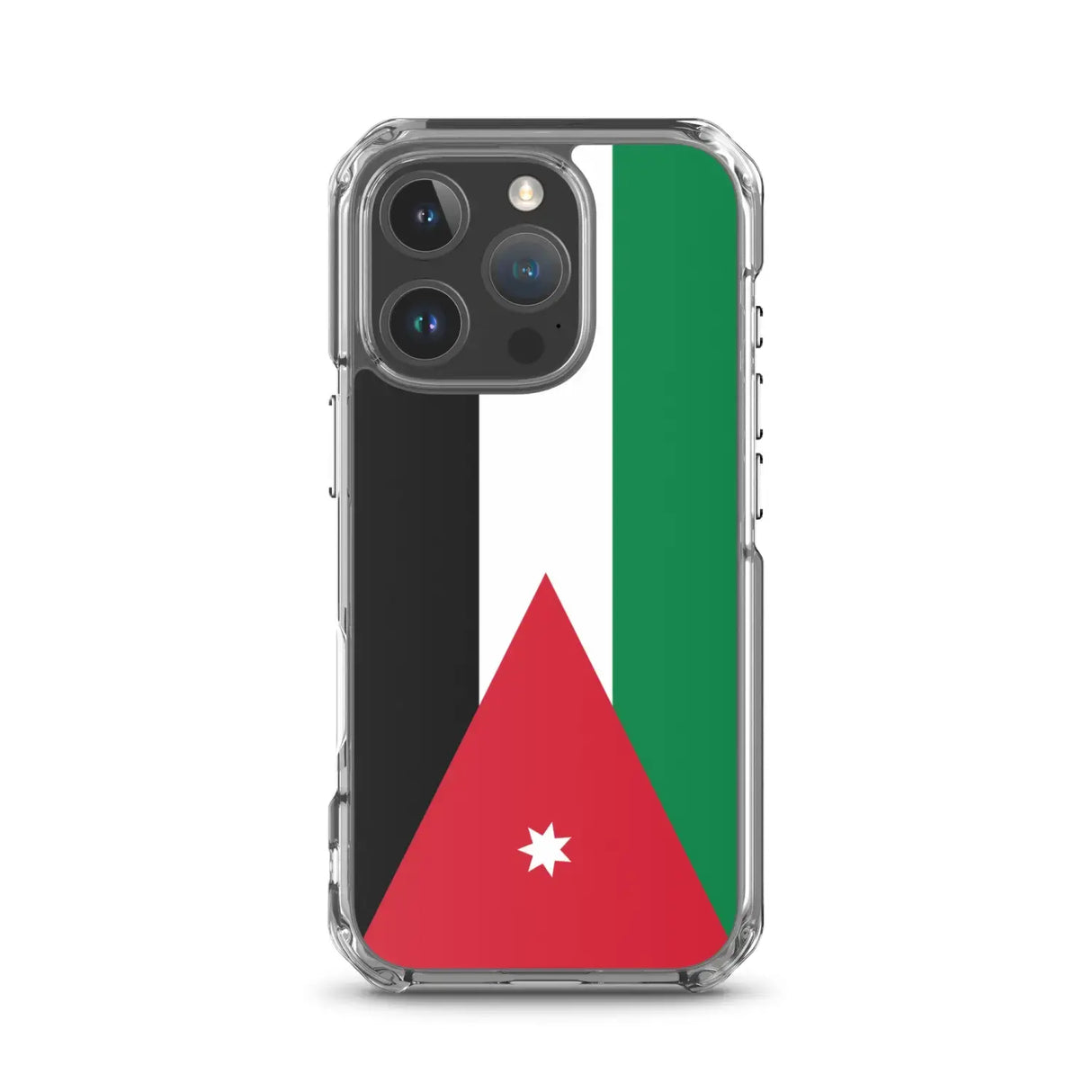 Coque iphone drapeau jordanie souple résistante antichoc