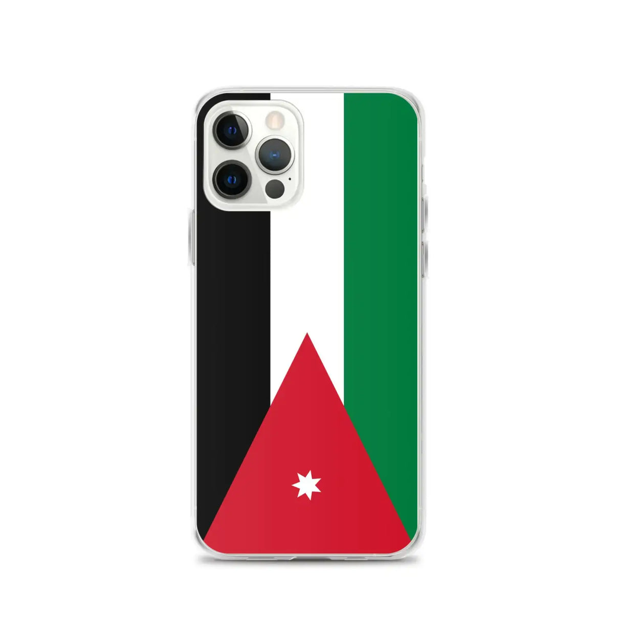 Coque iphone drapeau jordanie souple résistante antichoc