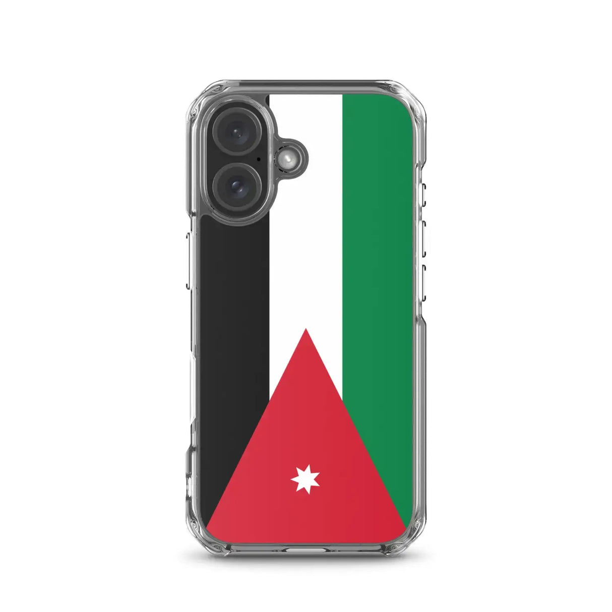 Coque iphone drapeau jordanie souple résistante antichoc