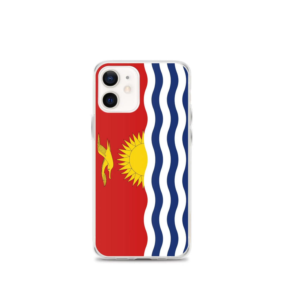 Coque iphone drapeau kiribati souple antichoc transparente