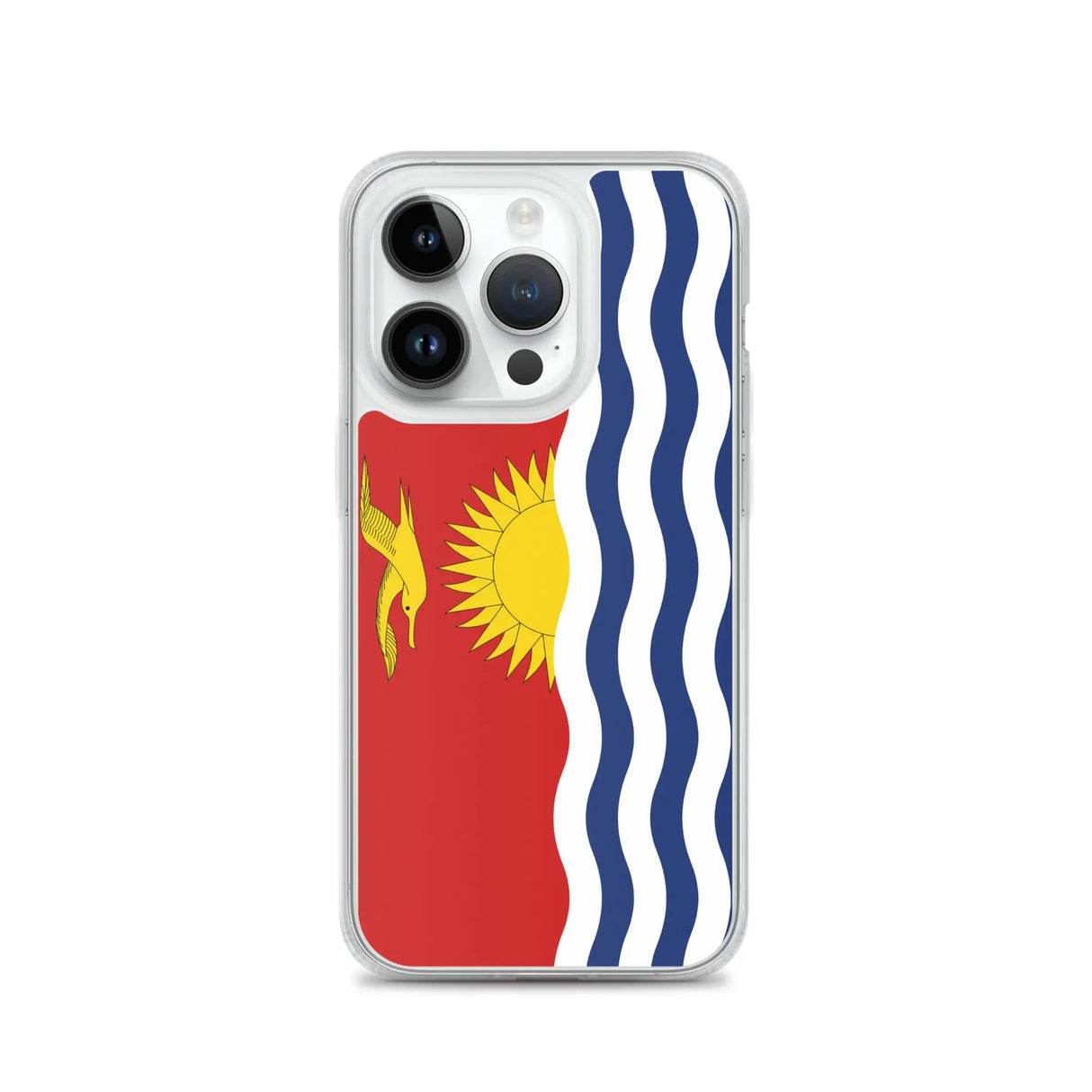 Coque iphone drapeau kiribati souple antichoc transparente