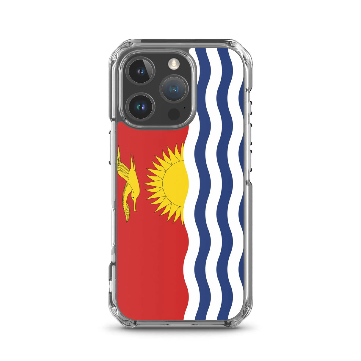 Coque iphone drapeau kiribati souple antichoc transparente