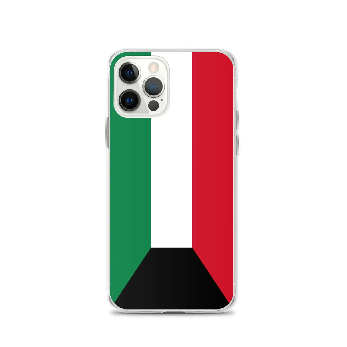 Coque iphone drapeau koweït souple antichoc transparente