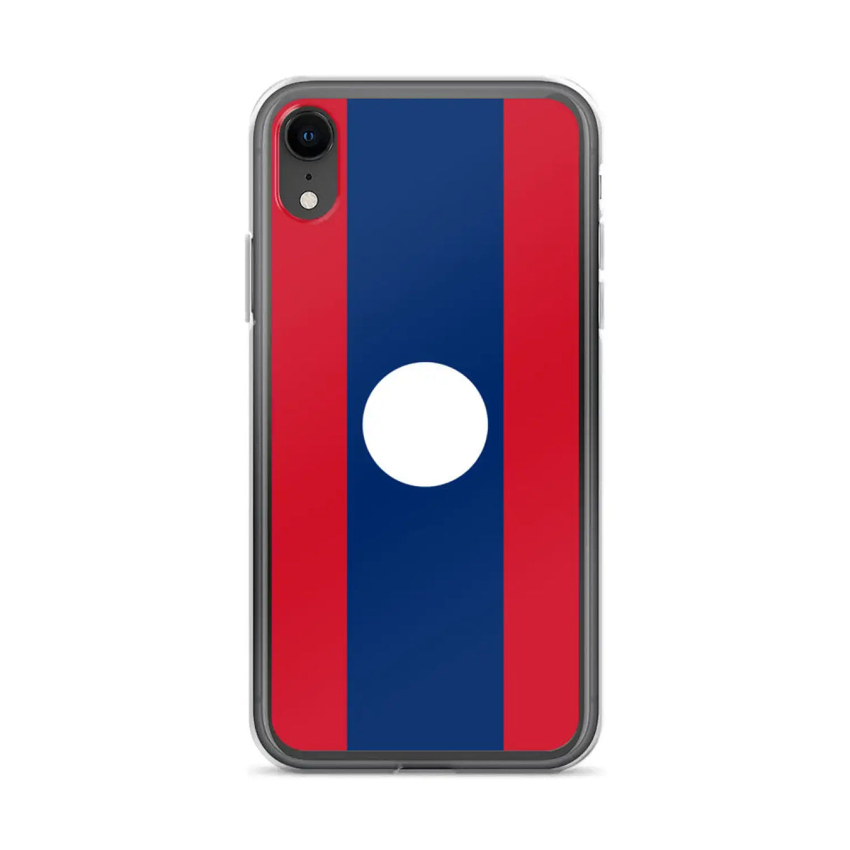 Coque iphone drapeau laos souple antichoc transparente