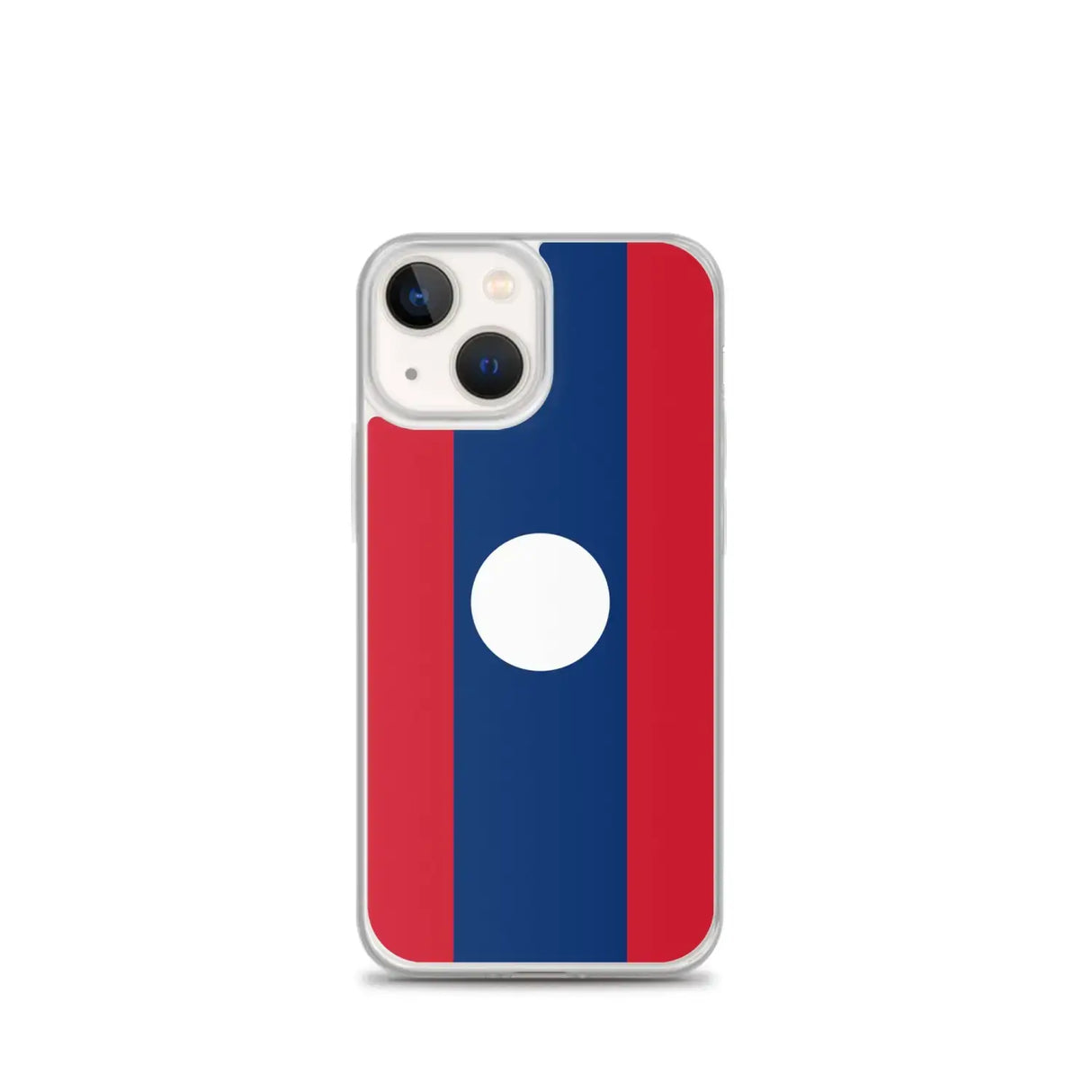 Coque iphone drapeau laos souple antichoc transparente
