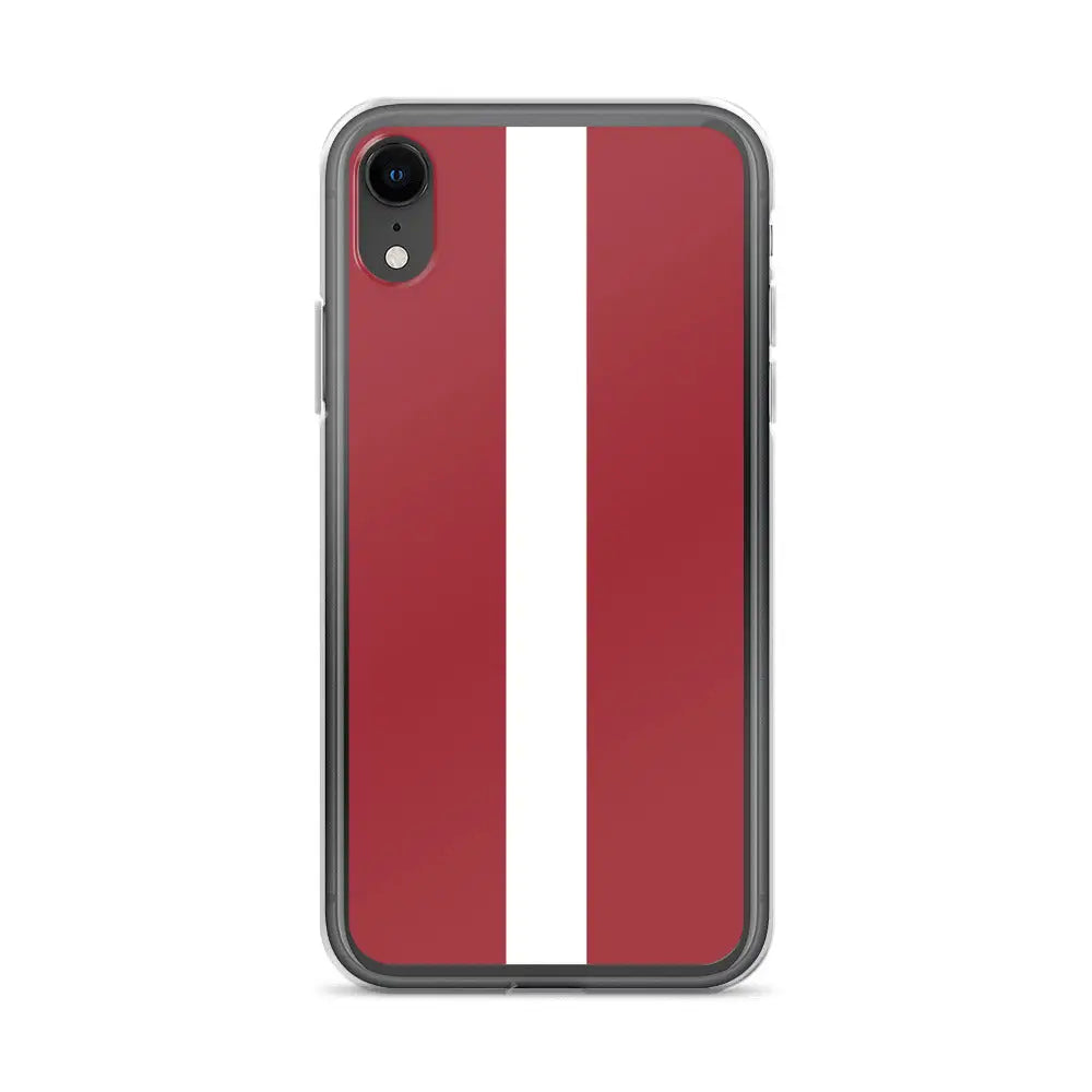Coque iphone drapeau lettonie souple résistante antichoc