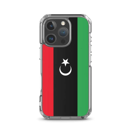 Coque iphone drapeau libye souple résistante antichoc