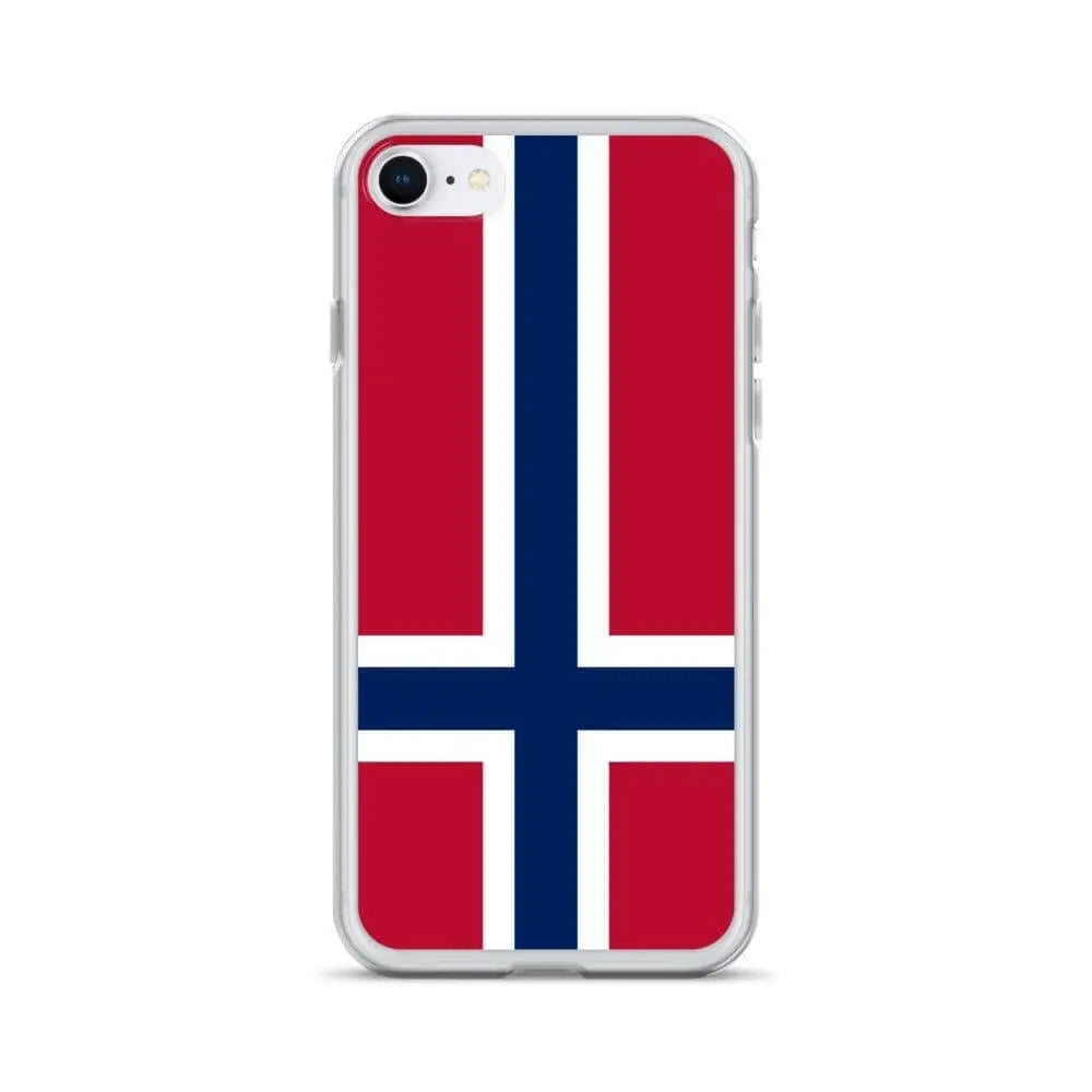 Coque iphone drapeau l’île bouvet souple antichoc