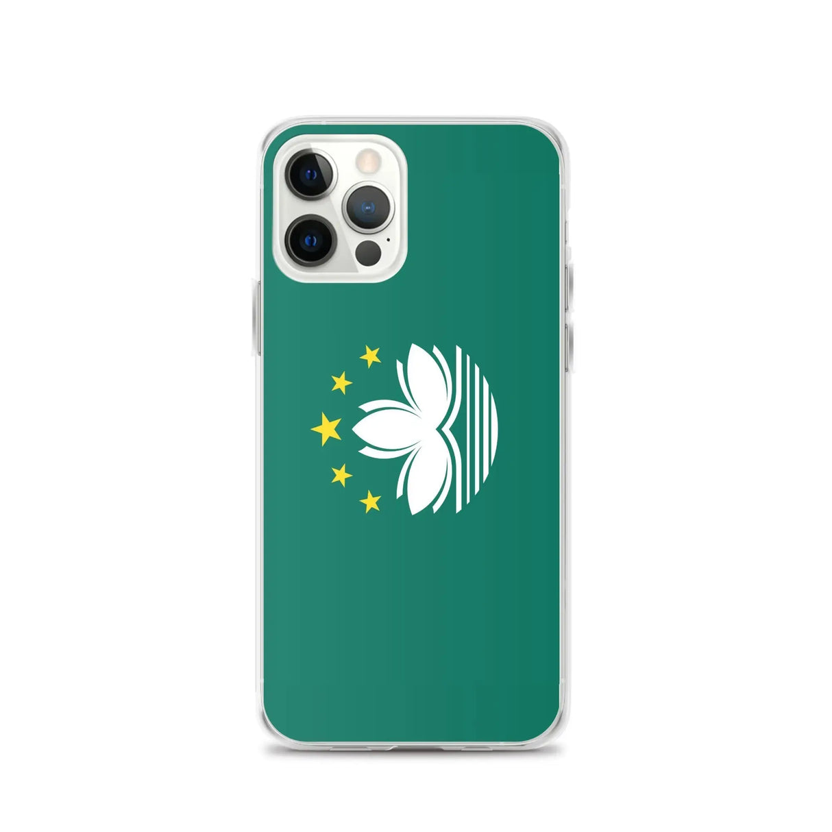 Coque iphone drapeau macao souple antichoc transparente
