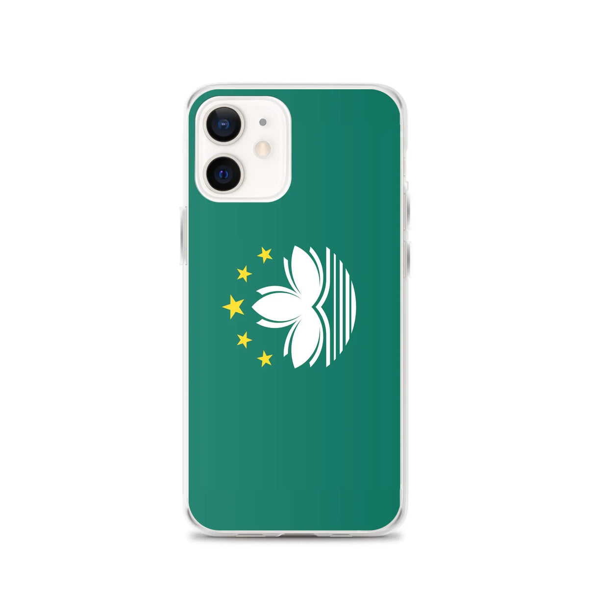 Coque iphone drapeau macao souple antichoc transparente