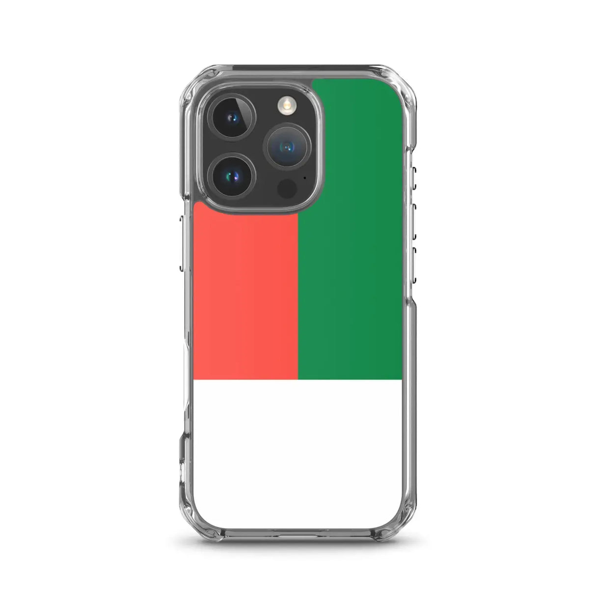 Coque iphone drapeau madagascar souple résistante antichoc