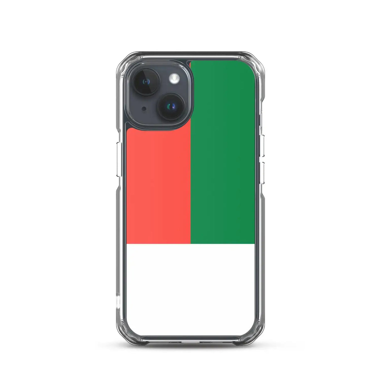 Coque iphone drapeau madagascar souple résistante antichoc