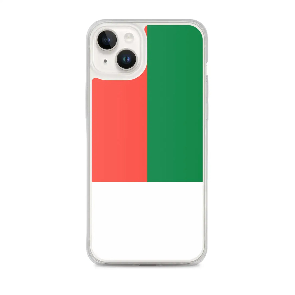 Coque iphone drapeau madagascar souple résistante antichoc