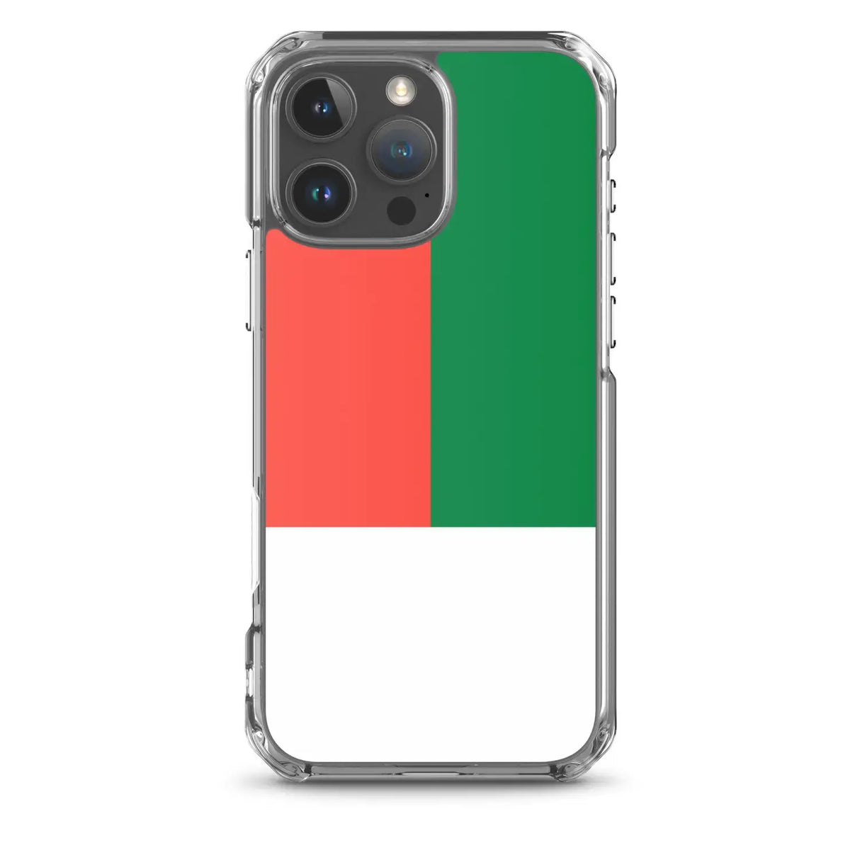 Coque iphone drapeau madagascar souple résistante antichoc
