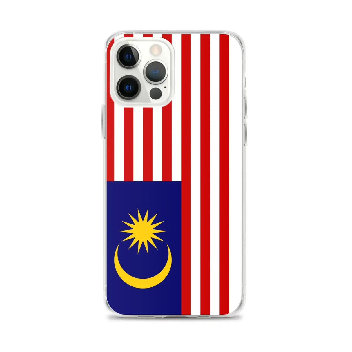 Coque iphone drapeau malaisie souple transparente antichoc