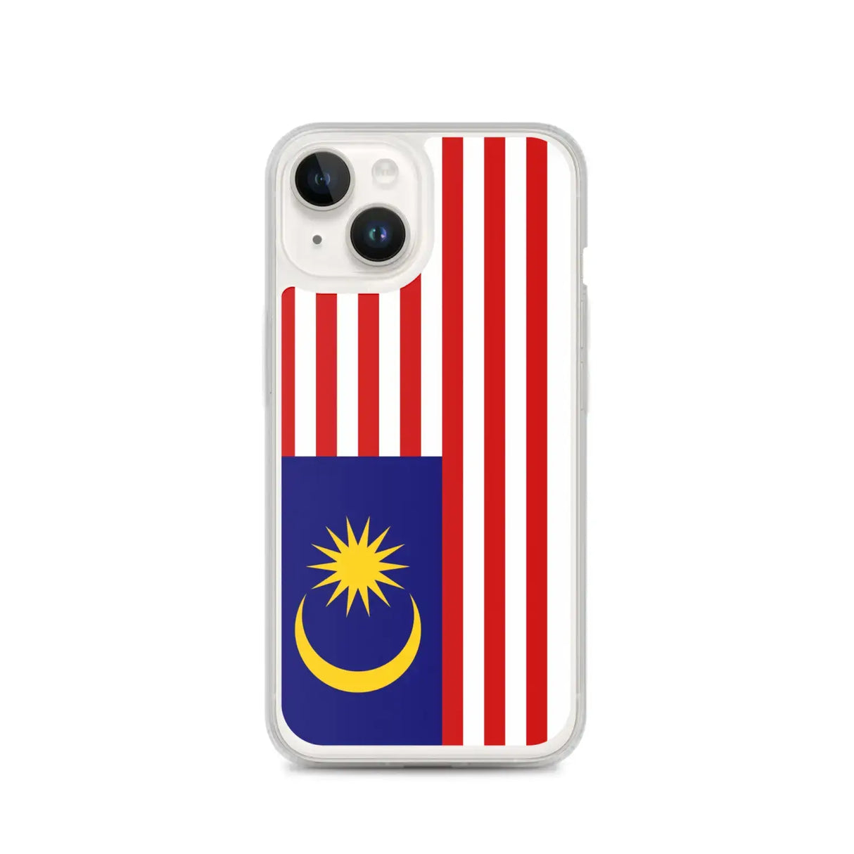 Coque iphone drapeau malaisie souple transparente antichoc