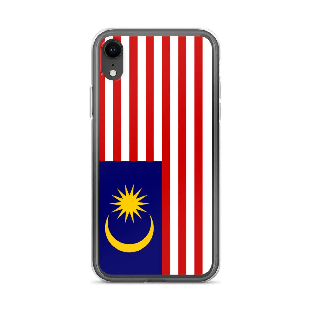 Coque iphone drapeau malaisie souple transparente antichoc