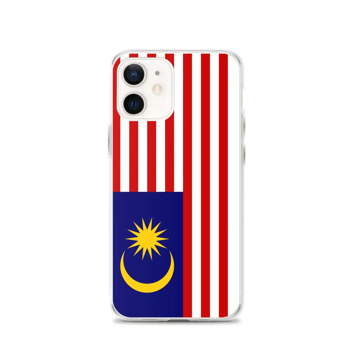 Coque iphone drapeau malaisie souple transparente antichoc