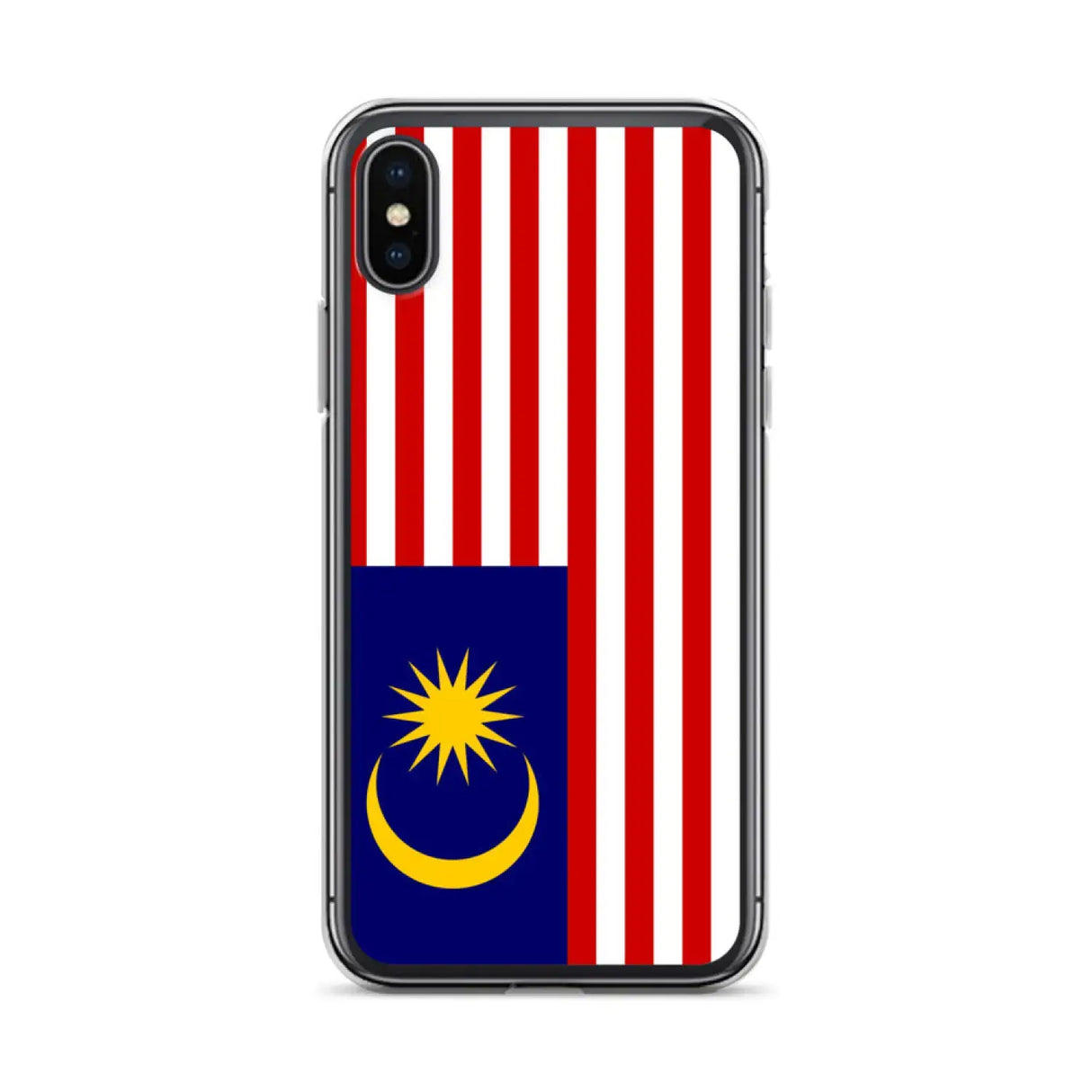 Coque iphone drapeau malaisie souple transparente antichoc