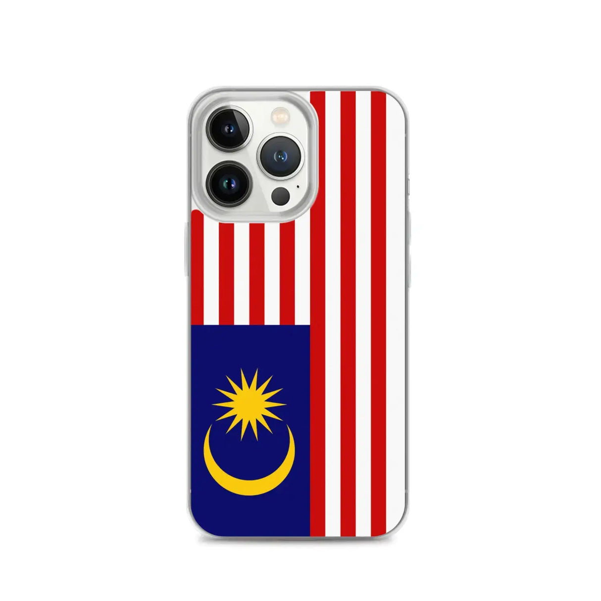 Coque iphone drapeau malaisie souple transparente antichoc