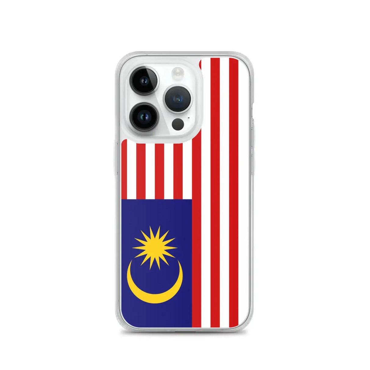 Coque iphone drapeau malaisie souple transparente antichoc
