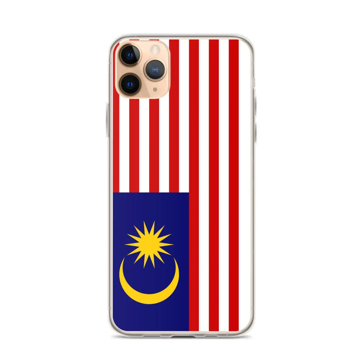 Coque iphone drapeau malaisie souple transparente antichoc